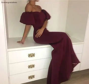 2019 Burgundy Backless Evening Dress Sexy Off Shoulder Formal Holidays Wear Graduation Party Gown Custom Made Plus Size 
2019 Burgundy Backless Evening Dress Sexy Off Shoulder Formal Holidays Wear Graduation Party Gown Custom Made Plus Size