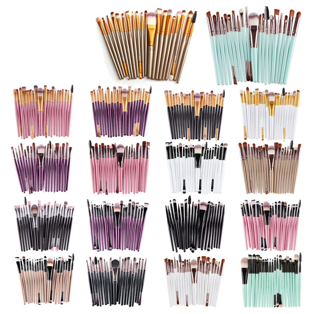20pcs Makeup Brushes Sets Eye Cosmetic Powder Foundation Eye Shadow Cosmetics Professional Eyebrows Soft Hair Make Up Brush
20pcs Makeup Brushes Sets Eye Cosmetic Powder Foundation Eye Shadow Cosmetics Professional Eyebrows Soft Hair Make Up Brush