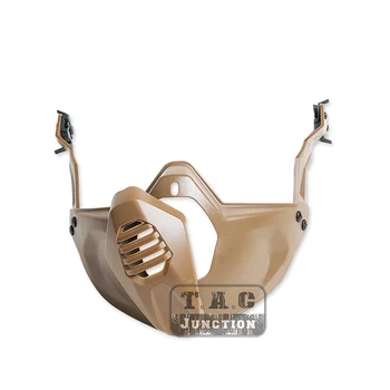 Mandible Guard Protector Skeleton Half Mask With Side Rail For FAST MICH MARITIME Helmet Tactical Helmet Guide Half Face Mask DE
Mandible Guard Protector Skeleton Half Mask With Side Rail For FAST MICH MARITIME Helmet Tactical Helmet Guide Half Face Mask DE