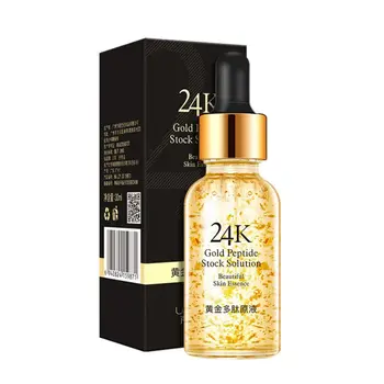 24k Gold Peptide Essence Shrinking Pores Hydrating Original Fluid Face Serum Hot Sale
24k Gold Peptide Essence Shrinking Pores Hydrating Original Fluid Face Serum Hot Sale