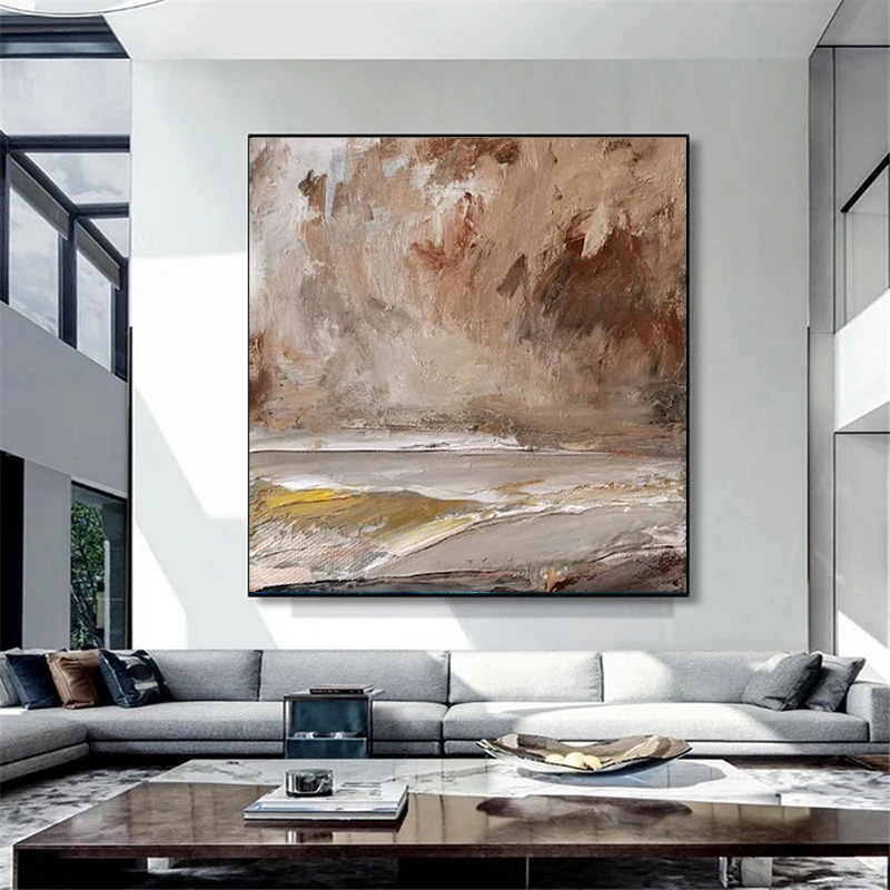 Large Wall Picture Luxury Modern Abstract Art Posters Handmade Oil Painting On Canvas Minimalist Painting For Living Room Decor
Large Wall Picture Luxury Modern Abstract Art Posters Handmade Oil Painting On Canvas Minimalist Painting For Living Room Decor