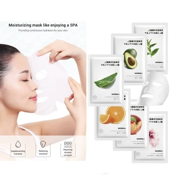Facial Fruit Mask Japanese Advanced Formula Whitening Moisturizing Water-locking Plant Extract Fresh SkinCare 1PC
Facial Fruit Mask Japanese Advanced Formula Whitening Moisturizing Water-locking Plant Extract Fresh SkinCare 1PC
