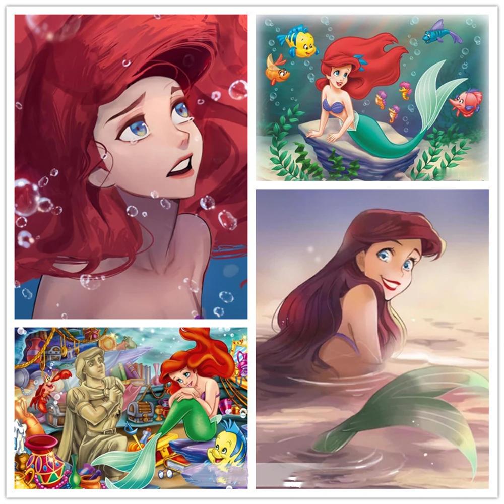Disney Mermaid Princess Wall Art Canvas Painting Nordic Posters and Prints Wall Pictures for Living Home Decor
Disney Mermaid Princess Wall Art Canvas Painting Nordic Posters and Prints Wall Pictures for Living Home Decor