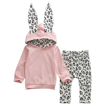 Fashion Toddler Baby Girl Winter Clothes Cut Rabbit Ear Cap Hoodie Sweatshirt Tops Leopard Pants Kids Outfit for 0-4 Years 
Fashion Toddler Baby Girl Winter Clothes Cut Rabbit Ear Cap Hoodie Sweatshirt Tops Leopard Pants Kids Outfit for 0-4 Years