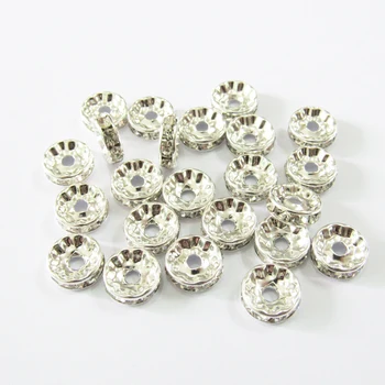 Wholesale 10mm 200pcs/lot Crystal Rhinestone Spacer Beads For Fashion Jewelry
Wholesale 10mm 200pcs/lot Crystal Rhinestone Spacer Beads For Fashion Jewelry