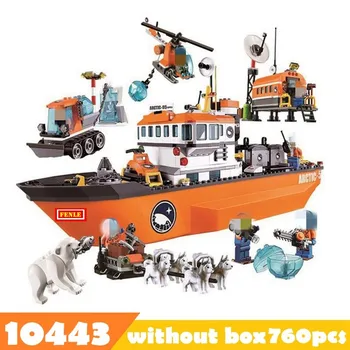 10443 Building Blocks Toys 760pcs Bricks City Arctic Outpost Policemen Model Toys Fail Cell Building Blocks Toys For Child Gift 
10443 Building Blocks Toys 760pcs Bricks City Arctic Outpost Policemen Model Toys Fail Cell Building Blocks Toys For Child Gift