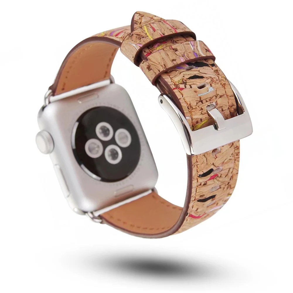 Fashion Wood Grain Watchband Leather Bracelet for Apple Watch Band Series 5 4 3 2 Strap for iWatch 40mm 44mm 38mm 42mm Belt
Fashion Wood Grain Watchband Leather Bracelet for Apple Watch Band Series 5 4 3 2 Strap for iWatch 40mm 44mm 38mm 42mm Belt