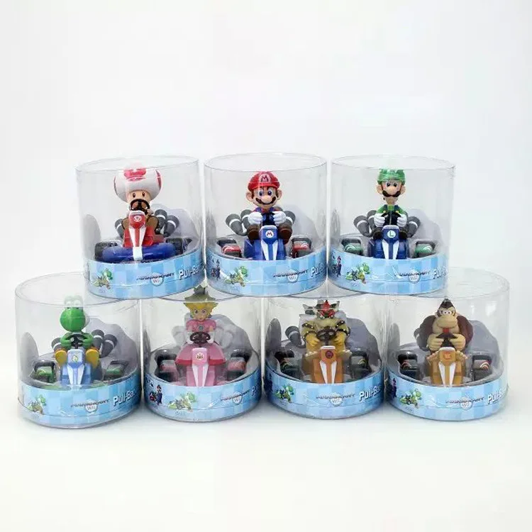 Super Mario 7-Super Mario round Barrel Pull Back Car Vinyl Blister Boxed Garage Kit Model
Super Mario 7-Super Mario round Barrel Pull Back Car Vinyl Blister Boxed Garage Kit Model