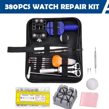 380Pcs Watch Repair Tool Kit Watchmaker Back Case Opener Remover Spring Pin Bars
380Pcs Watch Repair Tool Kit Watchmaker Back Case Opener Remover Spring Pin Bars
