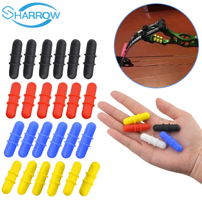 6pcs Hunting Compound Bow Limb Stabilizer Rubber Dampener Silencer Reduce Vibration and Noise Shooting Shock Absorber Slingshot
6pcs Hunting Compound Bow Limb Stabilizer Rubber Dampener Silencer Reduce Vibration and Noise Shooting Shock Absorber Slingshot