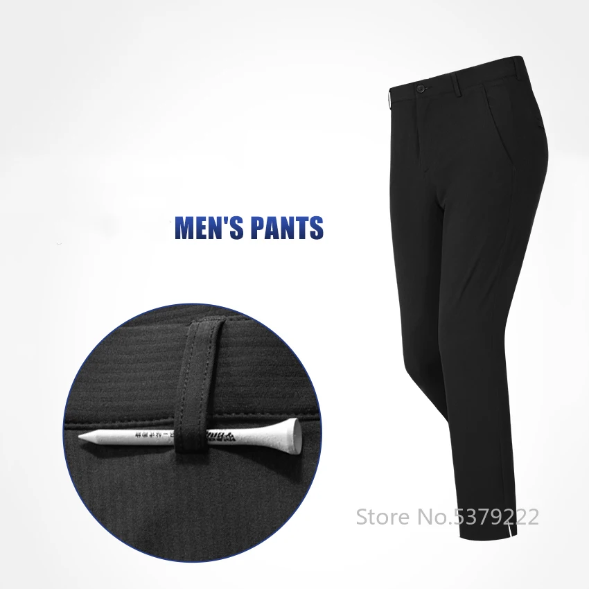 2021 New Golf Trousers Men's Pants Summer Golf Clothes Comfortable Elastic Breathable Sweat Outdoor Sports Pants Ball Tee Pocket
2021 New Golf Trousers Men's Pants Summer Golf Clothes Comfortable Elastic Breathable Sweat Outdoor Sports Pants Ball Tee Pocket