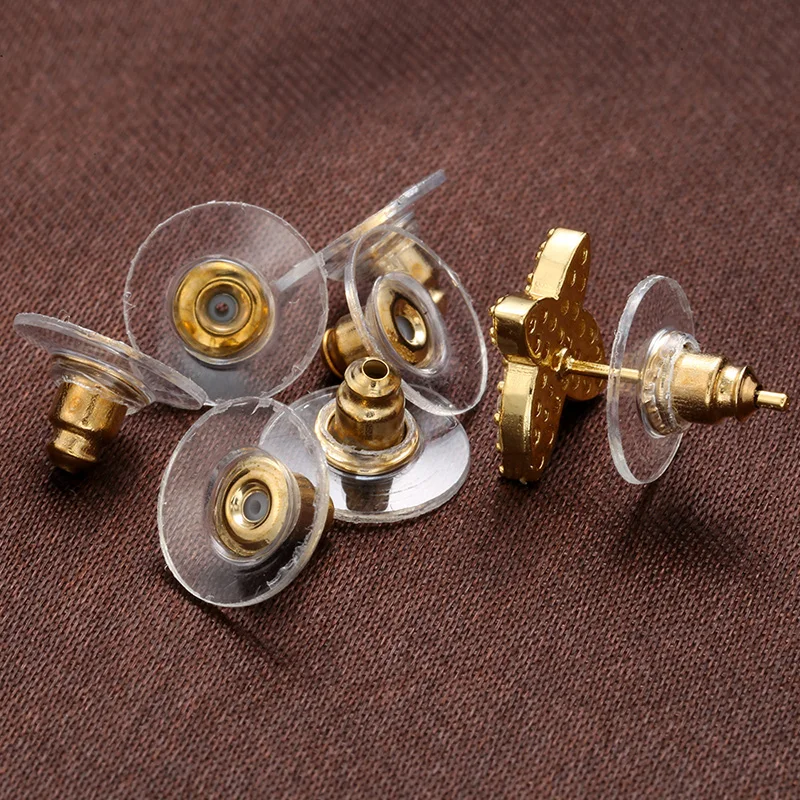 ZHUKOU 50pcs DIY Craft Accessories Silicon Stud Earring Back Stoppers Ear Post Nuts Jewelry Findings Components model:VE88
ZHUKOU 50pcs DIY Craft Accessories Silicon Stud Earring Back Stoppers Ear Post Nuts Jewelry Findings Components model:VE88