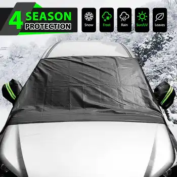 Automobile Sunshade Cover PVC Car Windshield Snow Sun Shade Waterproof Protector Cover Car Front Windscreen Cover 87X69X50 inche
Automobile Sunshade Cover PVC Car Windshield Snow Sun Shade Waterproof Protector Cover Car Front Windscreen Cover 87X69X50 inche