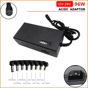 New 12-24V 96W Multifunction Universally adjustable Power Adapter For computer notebook charger EU/US/UK/AU
New 12-24V 96W Multifunction Universally adjustable Power Adapter For computer notebook charger EU/US/UK/AU