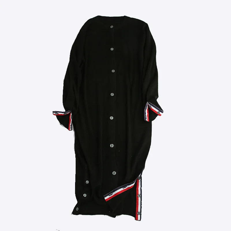 Spring And Autumn New Style Knitted Cardigan Women's Mid-length Crew Neck Sweater Coat TB Sweater Long Sleeve Korean-style Base
Spring And Autumn New Style Knitted Cardigan Women's Mid-length Crew Neck Sweater Coat TB Sweater Long Sleeve Korean-style Base