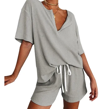 2020 Pajamas Women Short Sleeps Clothes Female Solid Sleeveless Ladies V Neck Summer Sleepwear Pajamas Set
2020 Pajamas Women Short Sleeps Clothes Female Solid Sleeveless Ladies V Neck Summer Sleepwear Pajamas Set