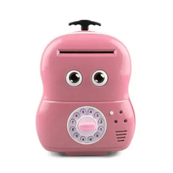 Creative Cute Baby Automatic Roll Money Password Piggy Bank Cartoon Trolley Case Password Box Children Smart Piggy Bank
Creative Cute Baby Automatic Roll Money Password Piggy Bank Cartoon Trolley Case Password Box Children Smart Piggy Bank