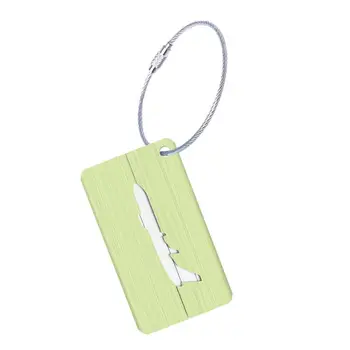New Brushed Aluminium Luggage Tags Suitcase Label Address ID Baggage Tag Travel M5TE 
New Brushed Aluminium Luggage Tags Suitcase Label Address ID Baggage Tag Travel M5TE