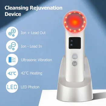 Cleansing Rejuvenation Device LED Photon Therapy Vibration Massager Skin Beauty Instrument Warm Treatment Massage Face Care Tool
Cleansing Rejuvenation Device LED Photon Therapy Vibration Massager Skin Beauty Instrument Warm Treatment Massage Face Care Tool