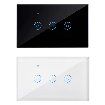 HTHL-US Standard Panel,for Ewelink Smart Curtain Motor Electrical Blinds WiFi Switch Press APP Voice Control By Alexa Echo Googl
HTHL-US Standard Panel,for Ewelink Smart Curtain Motor Electrical Blinds WiFi Switch Press APP Voice Control By Alexa Echo Googl