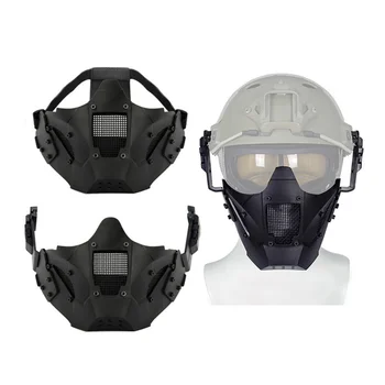 Airsoft Paintball Hunting Mask Tactical Combat Half Face Mask Military War Game Protective Half Face Mask
Airsoft Paintball Hunting Mask Tactical Combat Half Face Mask Military War Game Protective Half Face Mask