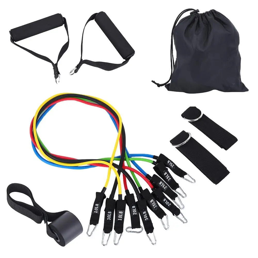 11pcs/ Set High Quality Pull Rope Fitness Exercises Resistance Bands Latex Tubes Pedal Excerciser Body Training Workout Yoga
11pcs/ Set High Quality Pull Rope Fitness Exercises Resistance Bands Latex Tubes Pedal Excerciser Body Training Workout Yoga