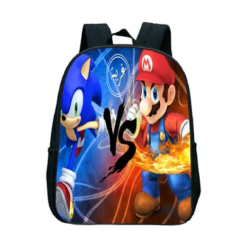 Sonic Mario Kindergarten Backpack Children School Bags Baby Toddler Surprise Gift Rucksack Boys Girls Primary Book Bags
Sonic Mario Kindergarten Backpack Children School Bags Baby Toddler Surprise Gift Rucksack Boys Girls Primary Book Bags