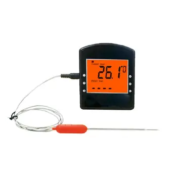 Bluetooth Food Thermometer with Long Probe LCD Display for Meat BBQ Kitchen Tool
Bluetooth Food Thermometer with Long Probe LCD Display for Meat BBQ Kitchen Tool