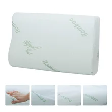 שינה במבוק כרית זיכרון קצף אורטופדי כרית Oreiller כרית בריא לנשימה כרית אורטופדי צוואר עייפות הקלה(China)