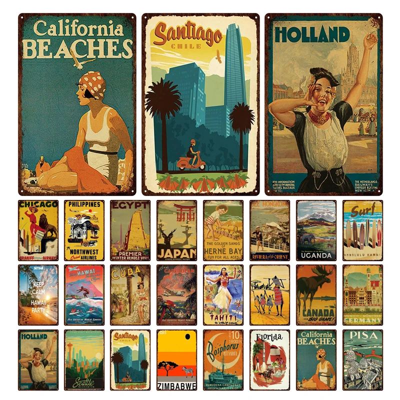 Customizable World Famous City Architectural Attractions Tourism Retro Fade-resistant Decorative Plaque Tin Paint Metal Tin Sign
Customizable World Famous City Architectural Attractions Tourism Retro Fade-resistant Decorative Plaque Tin Paint Metal Tin Sign