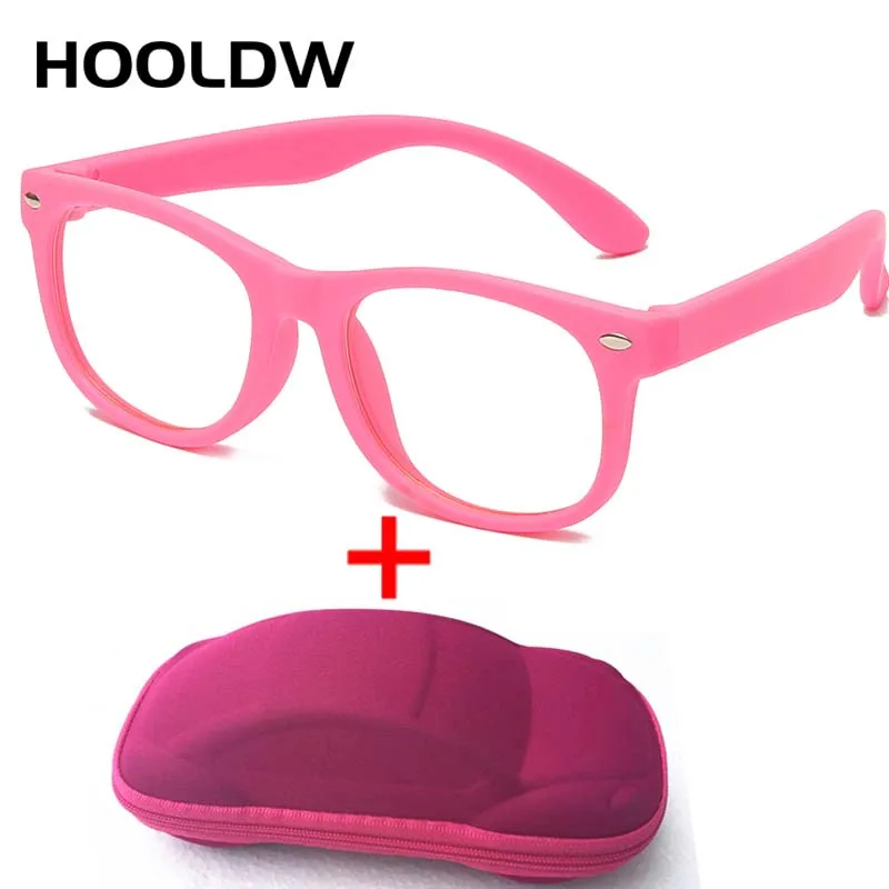 

Anti blue Light Kids Glasses Boys Girls Silicone Optical Frame Eyeware Children Computer Goggles Transparent Blocking Eyeglasses