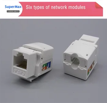 100PCS Category 6 Gigabit network AMP AMP type RJ45 network cat6 category computer network cable port computer module
100PCS Category 6 Gigabit network AMP AMP type RJ45 network cat6 category computer network cable port computer module