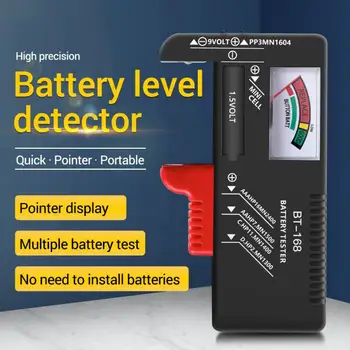 BT-168 ALL AA/AAA/C/D/9V/1.5V batteries Universal Button Cell Battery Color Coded Meter Indicate Volt Tester Checker BT168 Power
BT-168 ALL AA/AAA/C/D/9V/1.5V batteries Universal Button Cell Battery Color Coded Meter Indicate Volt Tester Checker BT168 Power