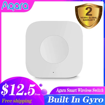 Aqara Wireless Switch Key Built In Gyro smart wireless switch Remote Control ZigBee Aqara switch For Xiaomi mijia Smart Home
Aqara Wireless Switch Key Built In Gyro smart wireless switch Remote Control ZigBee Aqara switch For Xiaomi mijia Smart Home