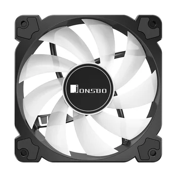Jonsbo FR502 12cm Desktop Chassis Lighting luminous Fan 12V 3 Pin+4 Pin Computer PC Case Cooler Radiator