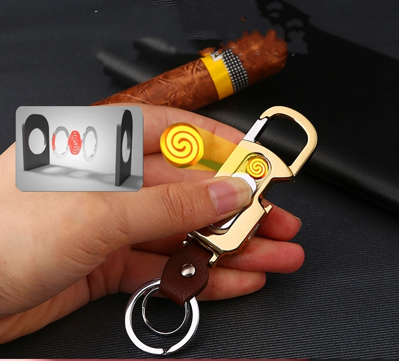 Band Bottle Opener USB Charging Lighter Windproof Multi-function Key Ring Outdoor Portable Metal Keychain Petrol Lighters
Band Bottle Opener USB Charging Lighter Windproof Multi-function Key Ring Outdoor Portable Metal Keychain Petrol Lighters