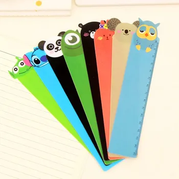 1 pcs New cute cartoon PVC plastic flexible straight ruler kawaii cartoon animals bendable students drawing ruler 15cm school
1 pcs New cute cartoon PVC plastic flexible straight ruler kawaii cartoon animals bendable students drawing ruler 15cm school