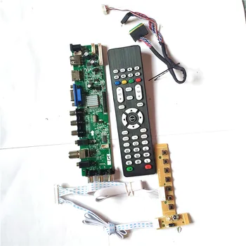 Fit LP156WH4-TLN1/TLN2/TLN3 screen 1366*768 40 pin LVDS upgrade AV HDMI VGA USB DVB 3663 TV digital LCD Controller board DIY Kit
Fit LP156WH4-TLN1/TLN2/TLN3 screen 1366*768 40 pin LVDS upgrade AV HDMI VGA USB DVB 3663 TV digital LCD Controller board DIY Kit