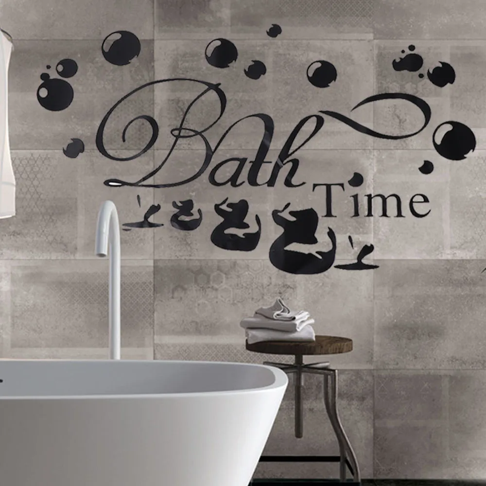 1Pcs Bathroom Wall Stickers Home Decor Kids Removable DIY Bath Time Vinyl Sticker Children Room Wall Decals Home Decoration
1Pcs Bathroom Wall Stickers Home Decor Kids Removable DIY Bath Time Vinyl Sticker Children Room Wall Decals Home Decoration