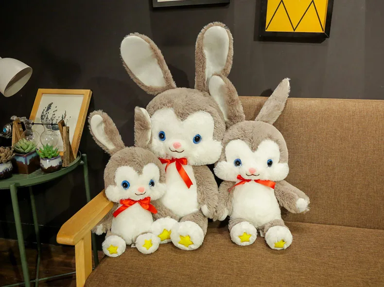 lovely lower ear rabbit plush toy rabbit doll