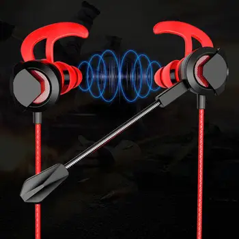 Universal Earphones Low Noise In-Ear Wired Earphone Stereo Music Gaming Headset with Mic
Universal Earphones Low Noise In-Ear Wired Earphone Stereo Music Gaming Headset with Mic