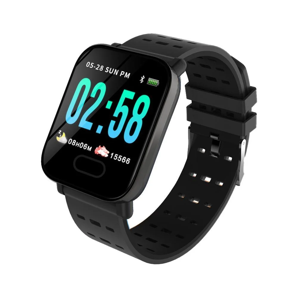 A6 Smart Watch with Heart Rate Monitor Fitness Tracker Blood Pressure Bracelet Smartwatch Waterproof For Android IOS PK Q8 V6 S9
A6 Smart Watch with Heart Rate Monitor Fitness Tracker Blood Pressure Bracelet Smartwatch Waterproof For Android IOS PK Q8 V6 S9