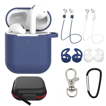 2/7Pcs Set Silicone Cases for Airpods 2nd Luxury Protective Earphone Cover Case for Apple airpods2 Shockproof Sleeve With Hook
2/7Pcs Set Silicone Cases for Airpods 2nd Luxury Protective Earphone Cover Case for Apple airpods2 Shockproof Sleeve With Hook