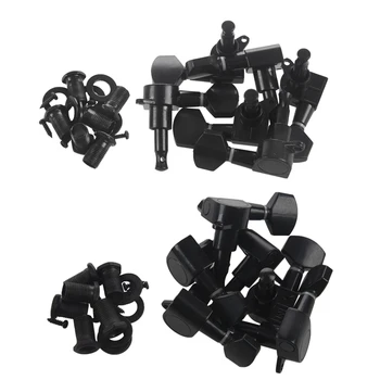 2set Guitar Sealed Small Peg Tuning Pegs Tuners Machine Heads for Acoustic Electric Guitar Guitar Parts( Black 3R3L/6R)
2set Guitar Sealed Small Peg Tuning Pegs Tuners Machine Heads for Acoustic Electric Guitar Guitar Parts( Black 3R3L/6R)
