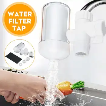 Warmtoo 5-Layers Ceramic Faucet Filter Water Purifier 6L/Min Cleaner Ceramic for Household Home Kitchen Faucet Tap Removes Rusts
Warmtoo 5-Layers Ceramic Faucet Filter Water Purifier 6L/Min Cleaner Ceramic for Household Home Kitchen Faucet Tap Removes Rusts