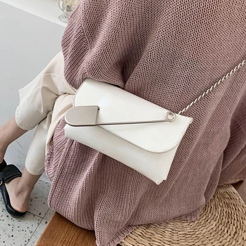 Pin Design PU Leather Crossbody Bags For Women 2020 Summer Waist Packs Lady Chain Shoulder Messenger Handbags 
Pin Design PU Leather Crossbody Bags For Women 2020 Summer Waist Packs Lady Chain Shoulder Messenger Handbags