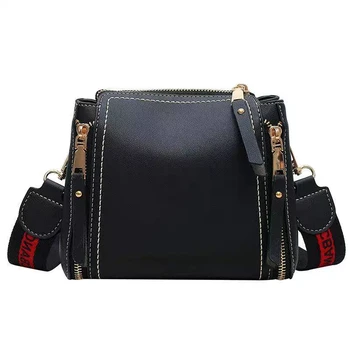 Contrast color Fashion Pu Leather Ladies Handbags Hot Women's Shopping Bags Casual Shoulder Messenger Bag Youth Girl Bucket Bag
Contrast color Fashion Pu Leather Ladies Handbags Hot Women's Shopping Bags Casual Shoulder Messenger Bag Youth Girl Bucket Bag
