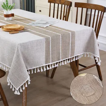 Plaid Cotton Linen Waterproof Oilproof Tablecloth With Tassel Thick Cover Table Cloth Rectangular Table Dustproof Dining Wedding
Plaid Cotton Linen Waterproof Oilproof Tablecloth With Tassel Thick Cover Table Cloth Rectangular Table Dustproof Dining Wedding