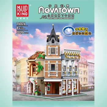 MOC Creator Expert Series Afternoon Tea Restaurant Bricks City Street View Teahouse Model Building Blocks Toys For Children Gift
MOC Creator Expert Series Afternoon Tea Restaurant Bricks City Street View Teahouse Model Building Blocks Toys For Children Gift