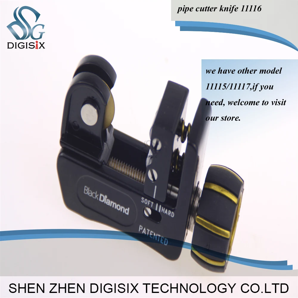 Free shipping 4-22mm, 11116 Model Black Diamond Mini Size Tube Cutter For Copper Aluminum and Stainless Tube
Free shipping 4-22mm, 11116 Model Black Diamond Mini Size Tube Cutter For Copper Aluminum and Stainless Tube